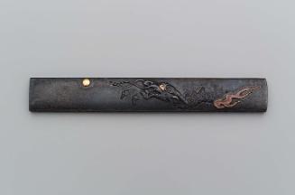 Kozuka with design of dragon and pearl