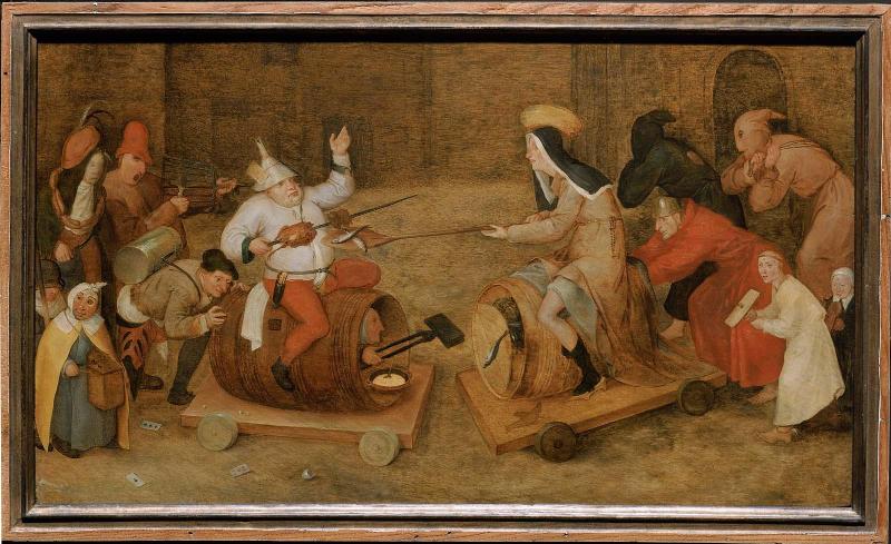 Combat between Carnival and Lent