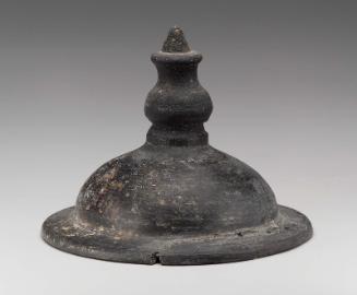 Two-handled jar (amphora) with cover