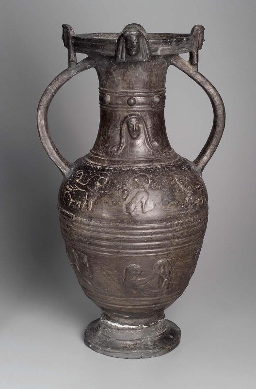 Two-handled jar (amphora)