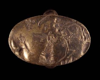 Ring with intaglio bezel