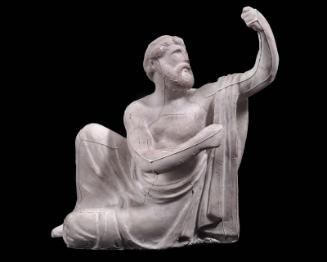 Seer from east pediment, the Temple of Zeus at Olympia