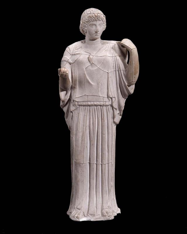 Hippodameia from east pediment, Temple of Zeus at Olympia