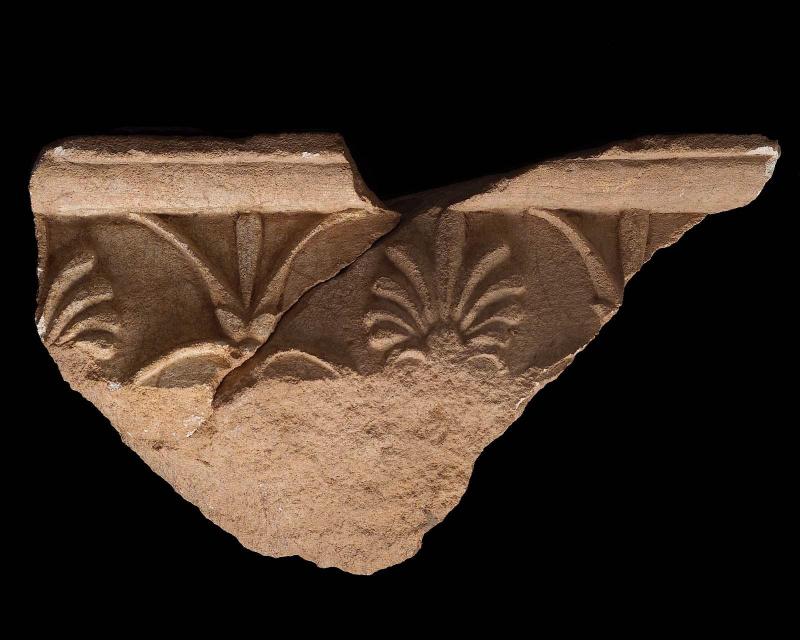 Fragment of a gutter (sima) from a pediment
