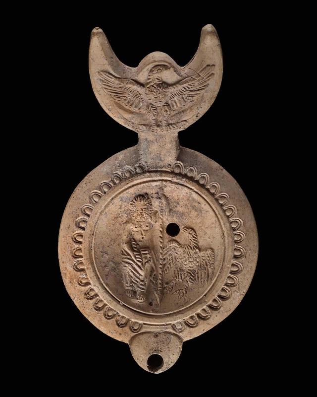 Lamp with Zeus