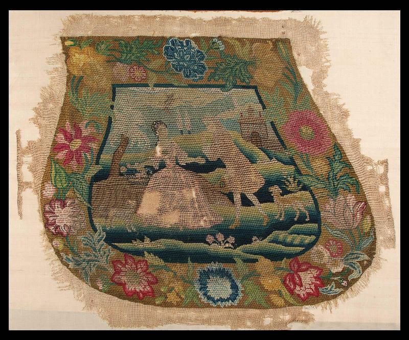 Chair seats with couple in a landscape
