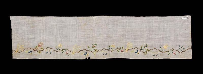 Fragment of an embroidered kerchief (one of three)
