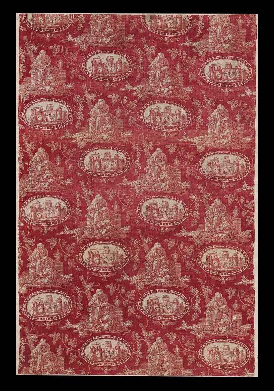 Printed cotton textile