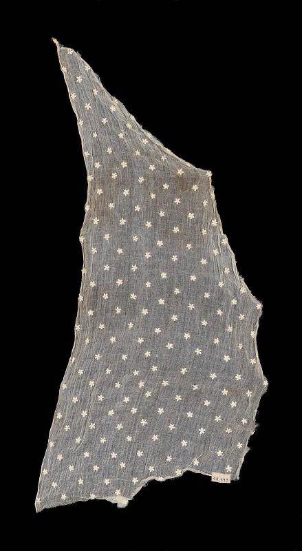 Piece of sprigged mull