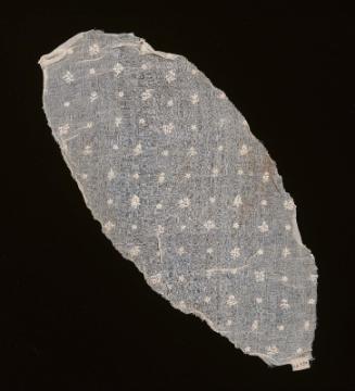 Piece of sprigged mull