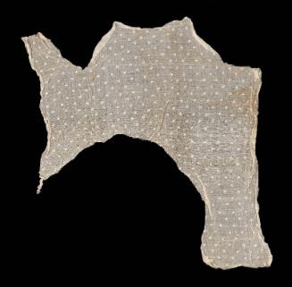 Piece of sprigged mull