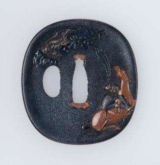 Tsuba with design of Ma Shihuang