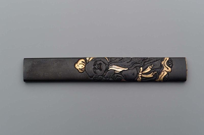 Kozuka with design of Hotei