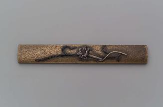 Kozuka with design of a lily