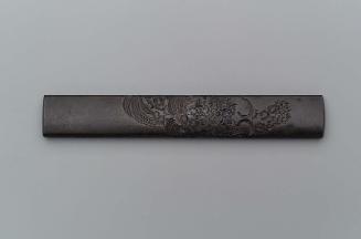 Kozuka with design of a shishi