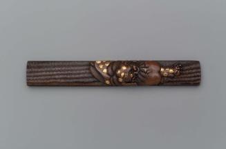 Kozuka with design of a shishi