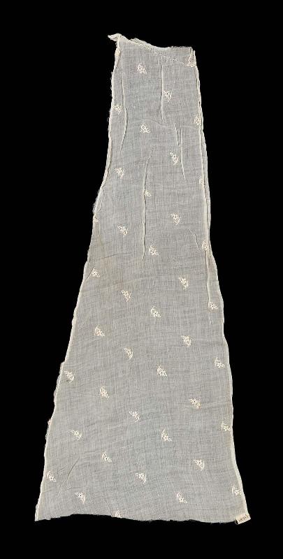 Piece of sprigged mull