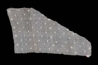 Piece of sprigged mull