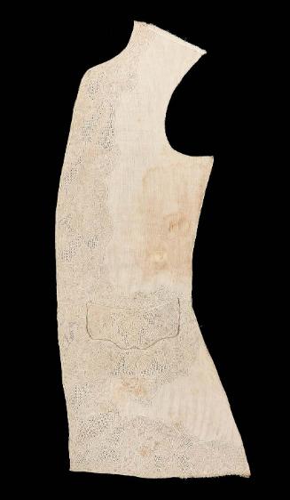 Part of a man's waistcoat