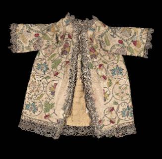 Miniature robe made from two coifs