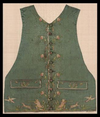 Fronts of man's waistcoat (one of two)