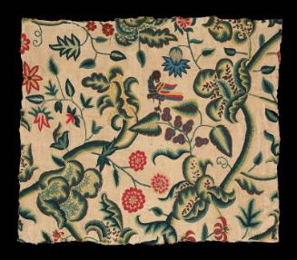 Rectangular fragment of embroidery