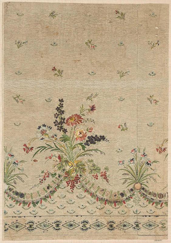 Embroidery panel