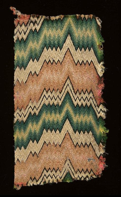 Linen fragment, one of two