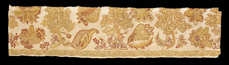 Valance, part of a set of 13 pieces