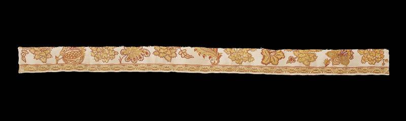 Valance, part of a set of 13 pieces
