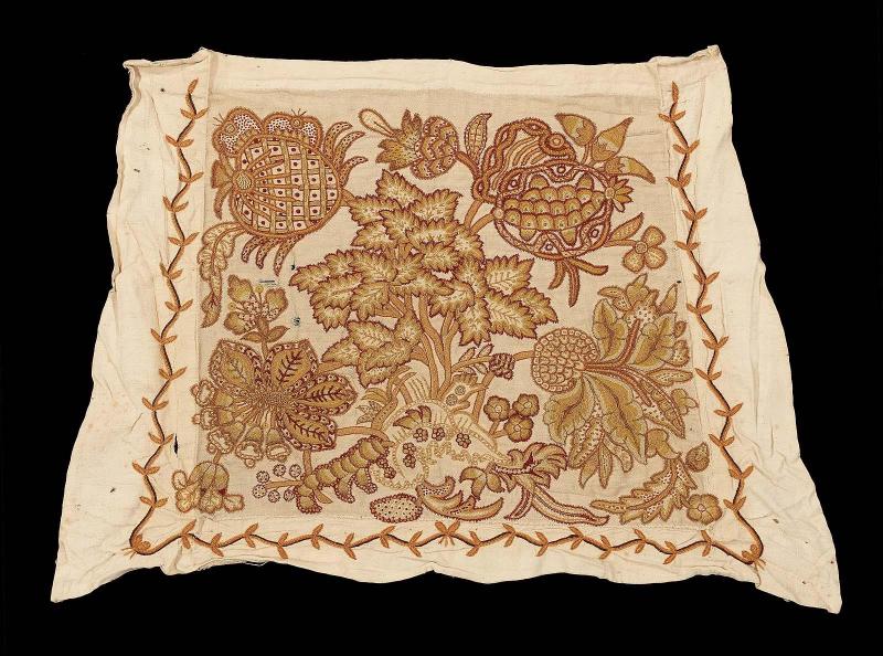 Chair seat cover (one of a set of seven)