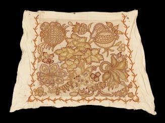 Chair seat cover (one of a set of seven)