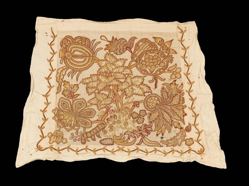 Chair seat cover (one of a set of seven)