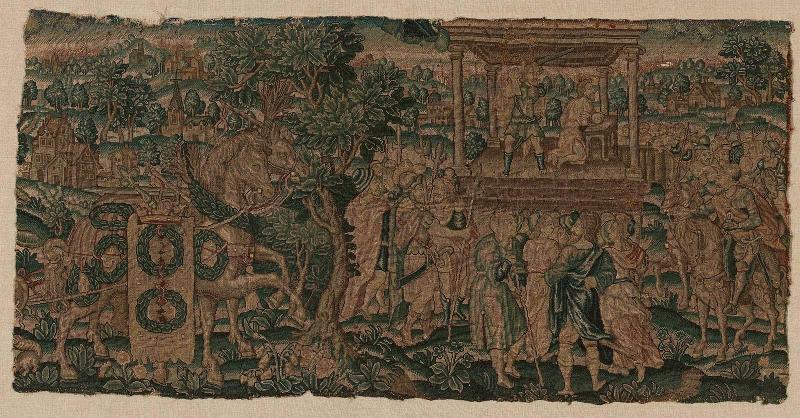 Fragment from valance