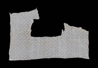 Piece of sprigged mull