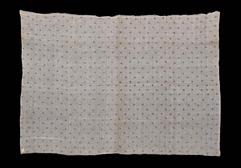 Length of embroidered cotton