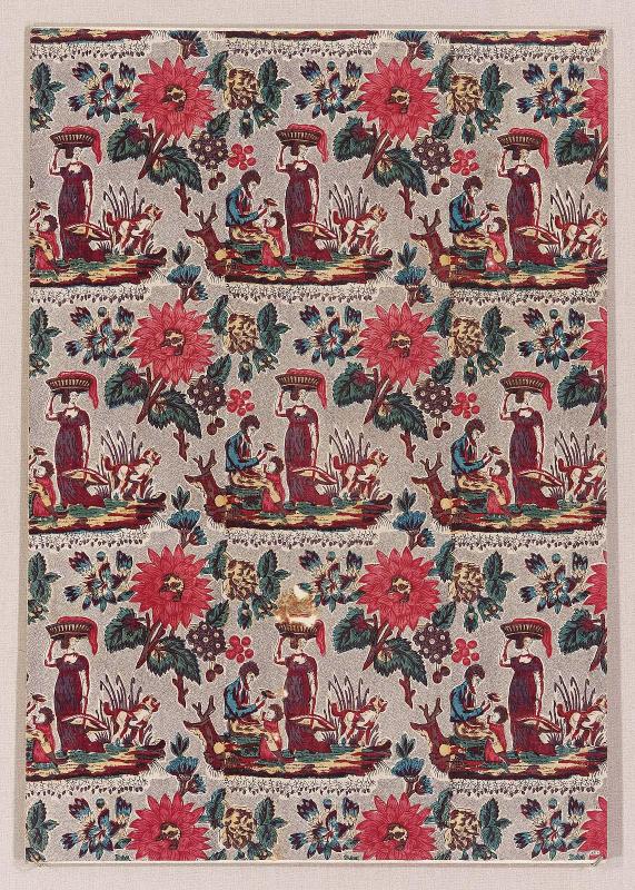 Printed cotton: Le Charmeur d'oiseaux