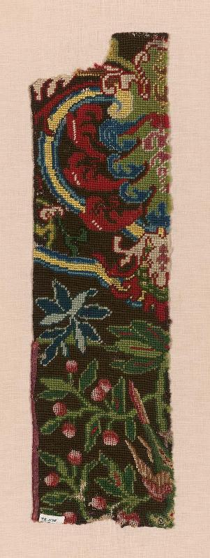 Fragment of needlepoint
