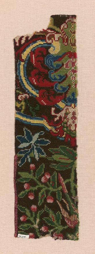 Fragment of needlepoint