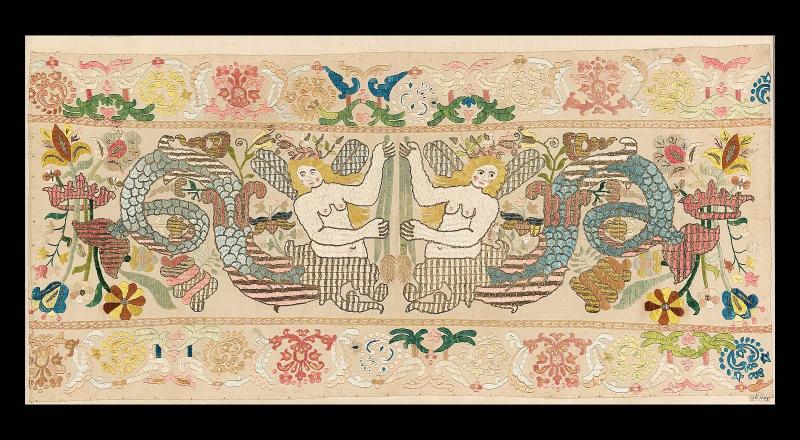 Embroidery fragment
