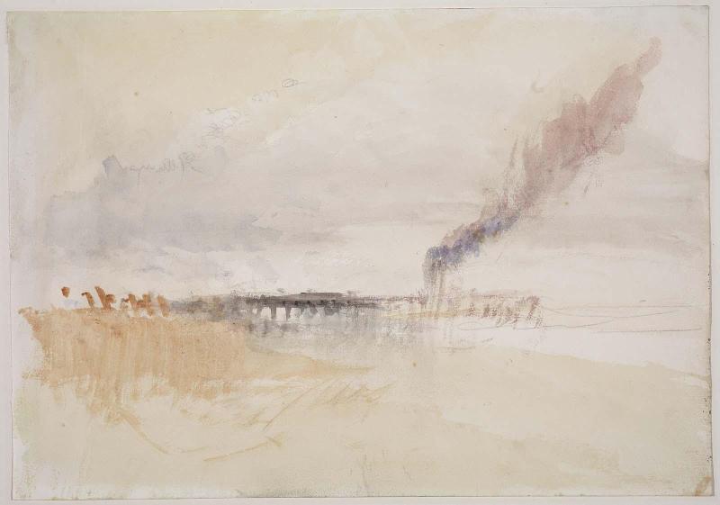 A Jetty with a Steamboat, Folkestone
