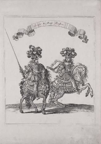 Persian Squire and Page (Courses de Testes et de Bagues)