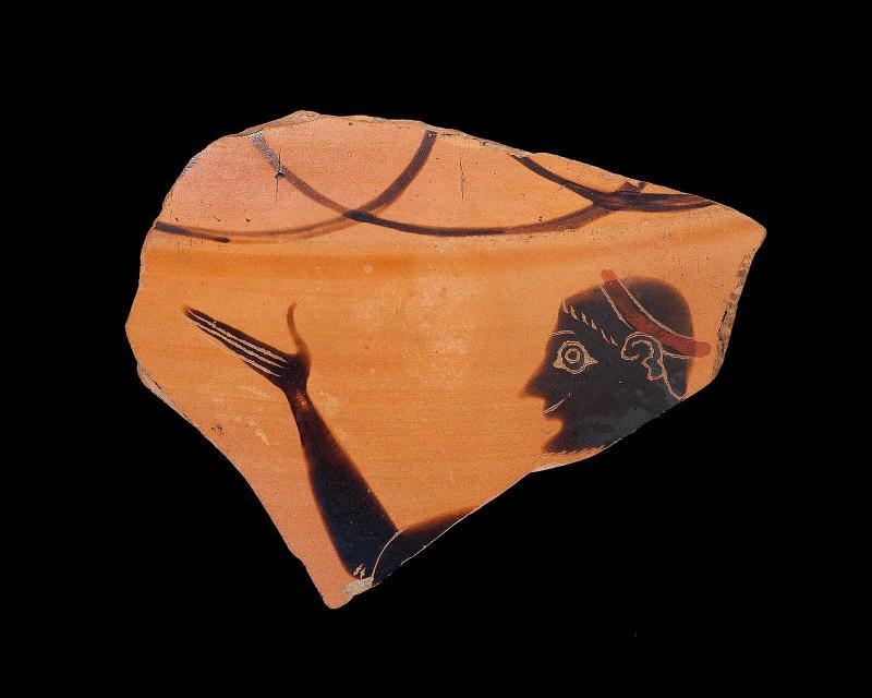 Fragment of oil flask (lekythos)
