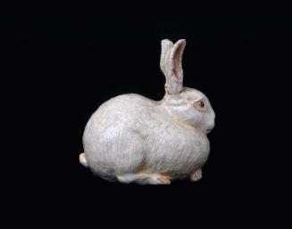 Small White Bunny Sculpture