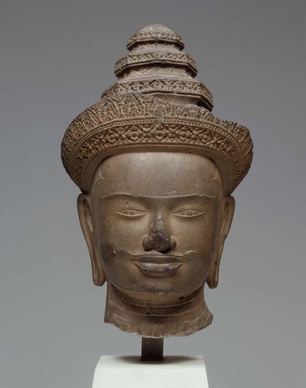 Head of the god Vishnu