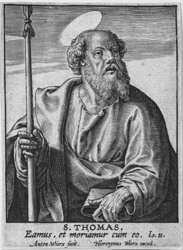 Saint Thomas (from an Apostles series)