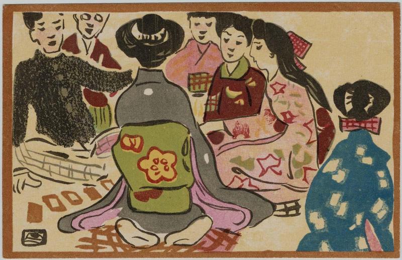 Playing Cards at New Year's