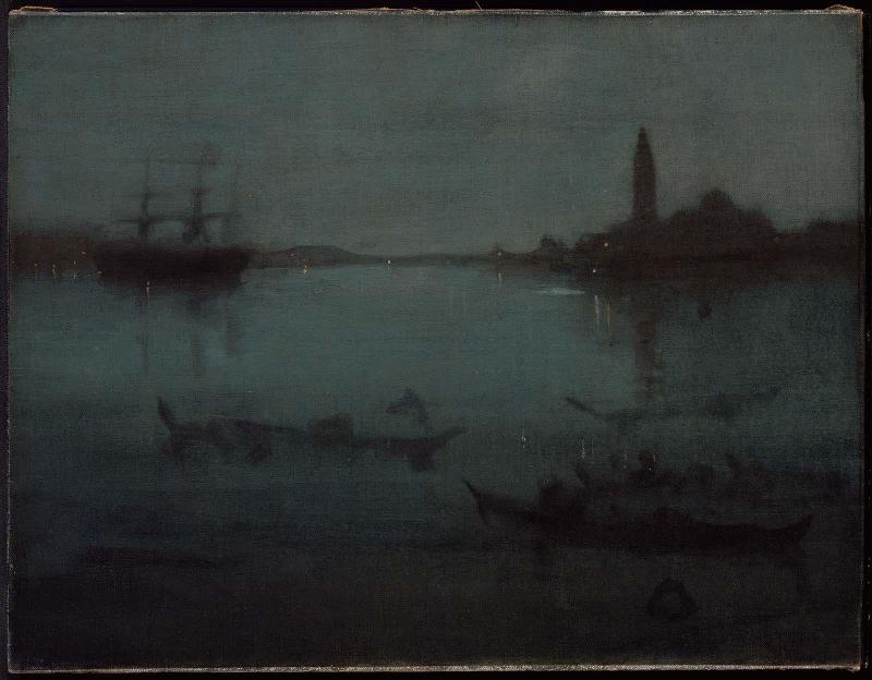 Nocturne in Blue and Silver: The Lagoon, Venice