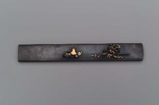 Kozuka with design of Bishamon and Benten