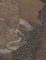 Dragon coiled around the Third Arhat